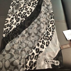 Coach Silk Scarf
